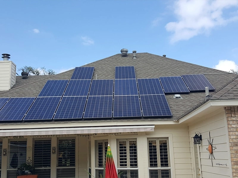 16kW Solar and 30kWh Battery Storage System for a Residential Home in Franc