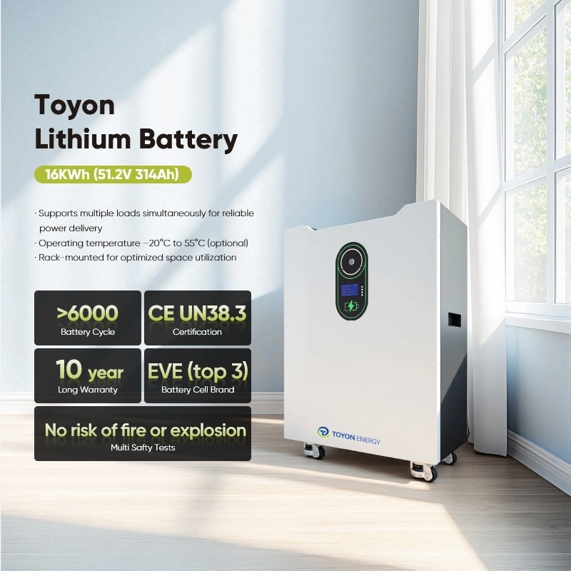 11KW Residential Solar System with Lithium Battery