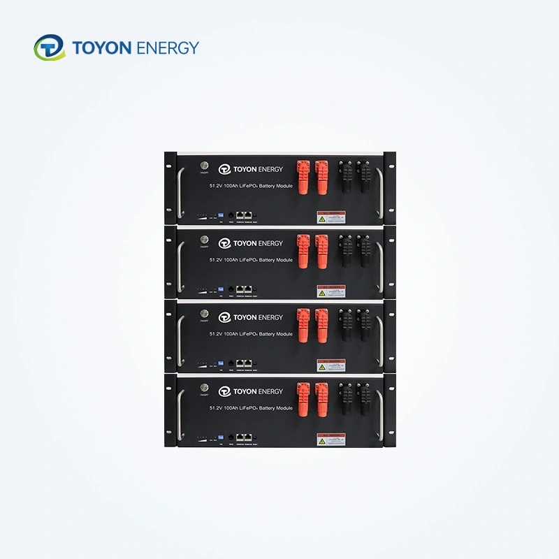51.2V 100Ah 200Ah Rack-Mounted Lithium Battery for Energy Storage Systems
