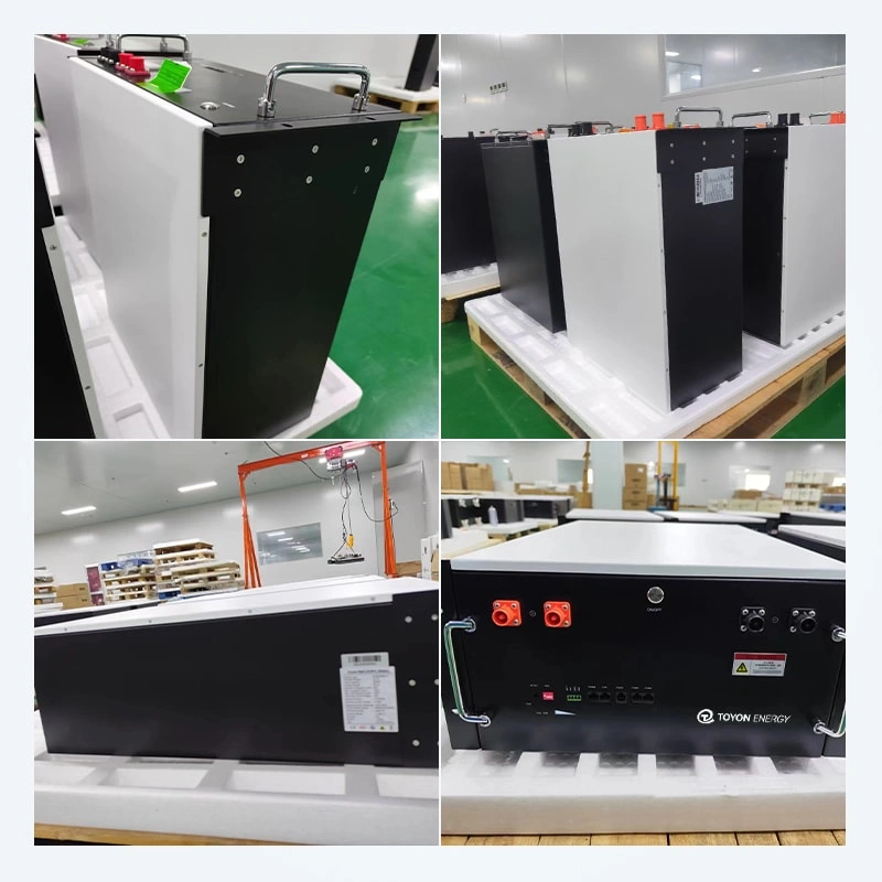 51.2V 100Ah 200Ah Rack-Mounted Lithium Battery Factory Product Inspection
