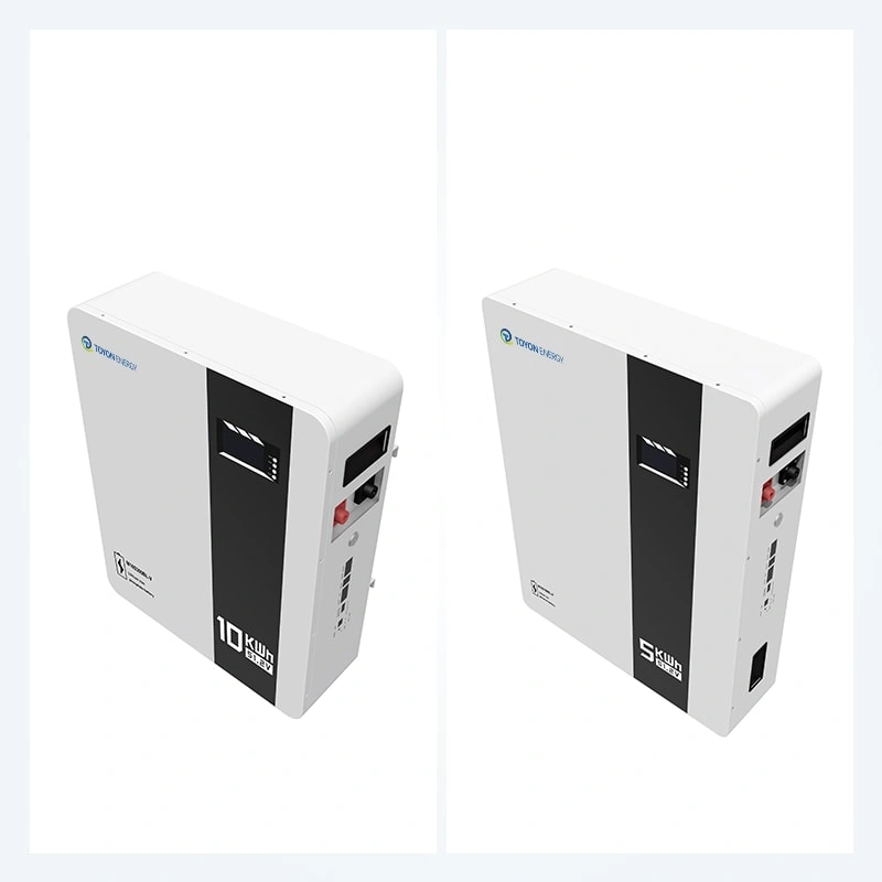 51.2V Wall-Mounted Lithium Battery Multi-Angle Product Views