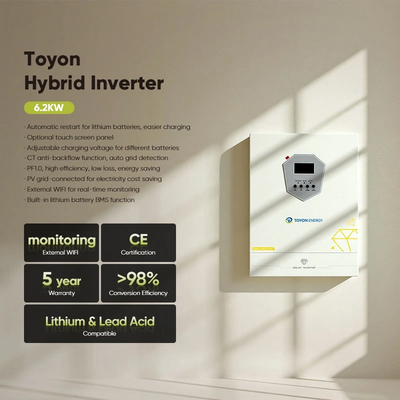6.2KW Home Backup Solar System for Residential Applications