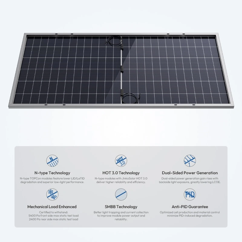 Advanced 630W-650W High Power Monocrystalline Photovoltaic Solar Panel for Sale