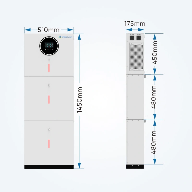 ESS ONE SERIES All-in-One ESS Dimensions and Product Design